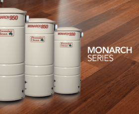 ducted vacuum monarch series