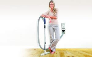 ducted vacuum with hide a hose
